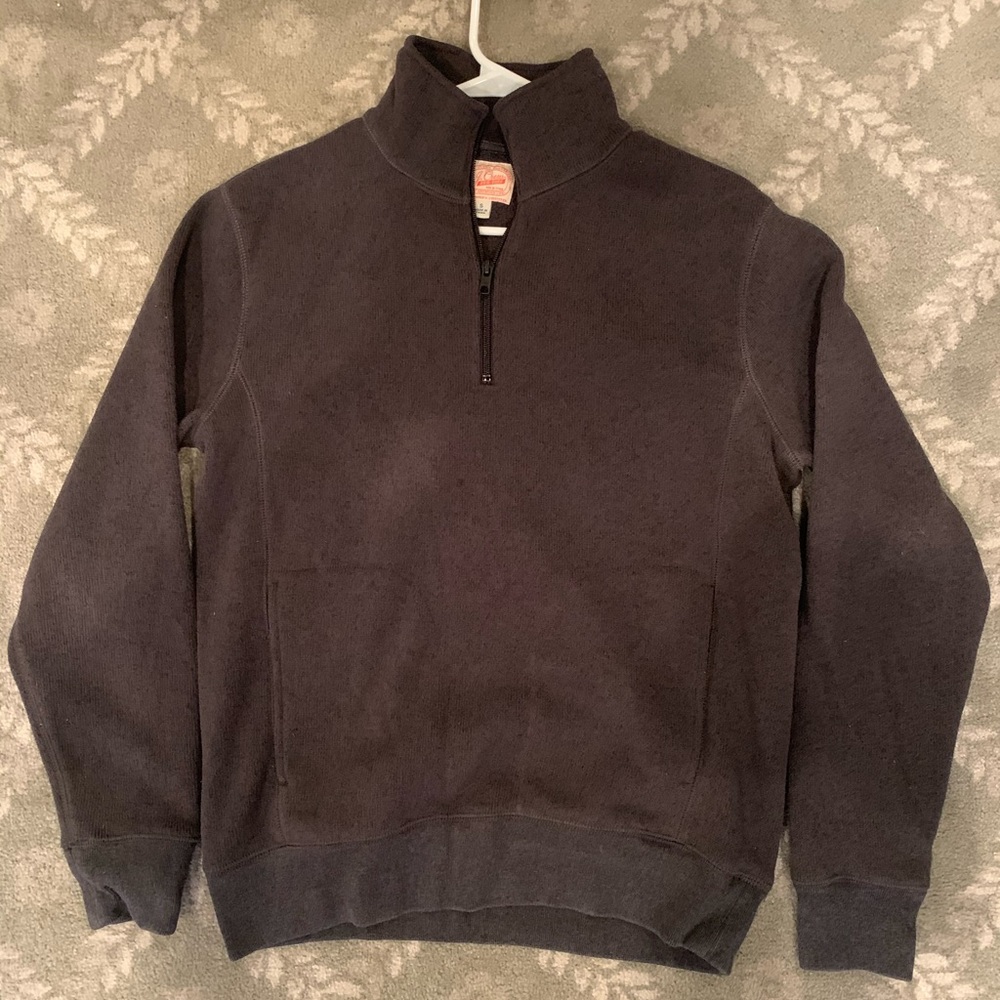 J crew mens quarter zip